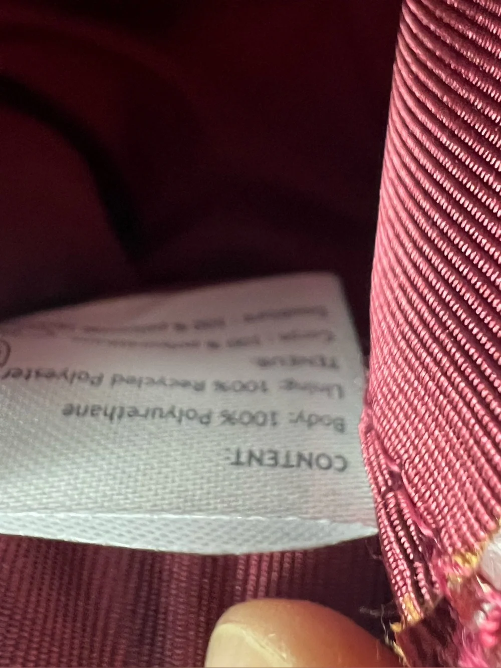 602 Melie Bianco Burgundy Satchel